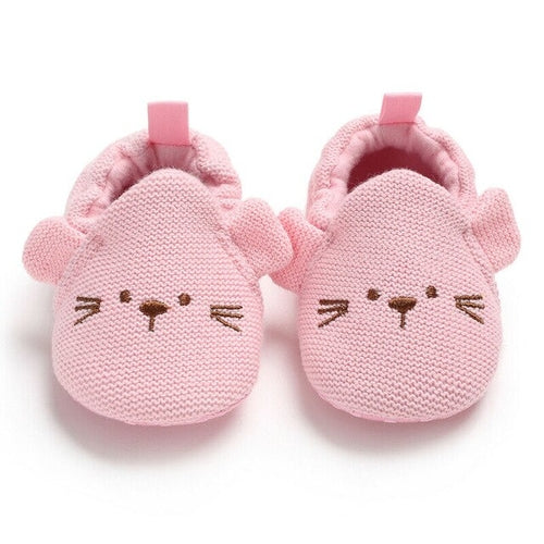 Cute Newborn Baby Girls Boys Soft Sole Crib Shoes