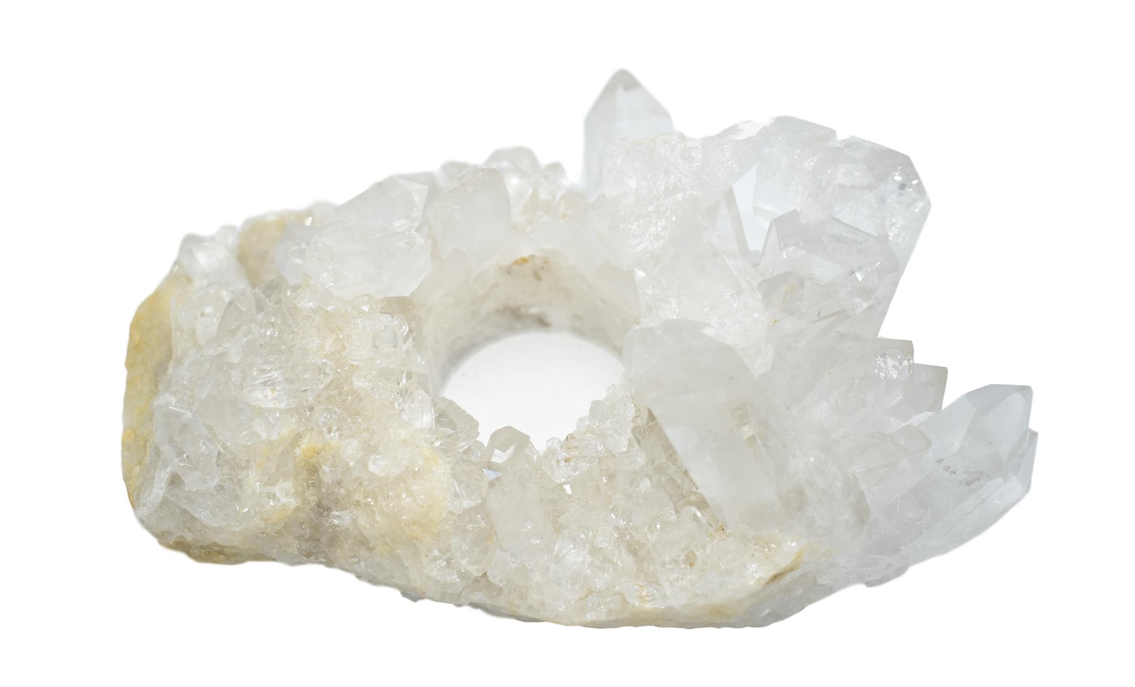 Quartz Cluster Candle Holder Main image