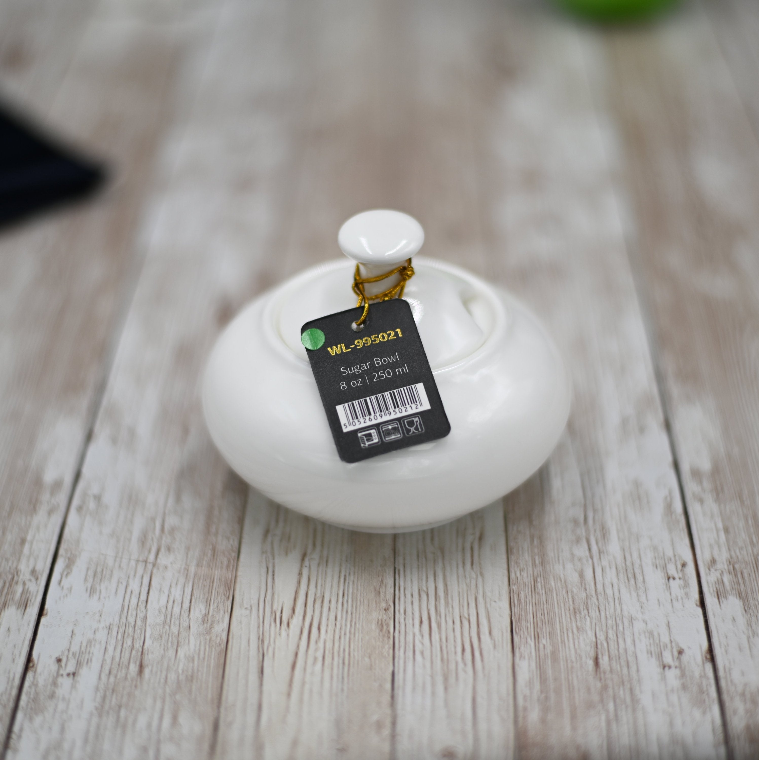 White Sugar Bowl 8 Oz | 250 Ml Secondary image