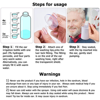Ear Irrigation Cleaning Kit Ear Wax Removal Kit