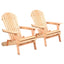 Gardeon Set of 2 Patio Furniture Outdoor Chairs Beach Chair Wooden