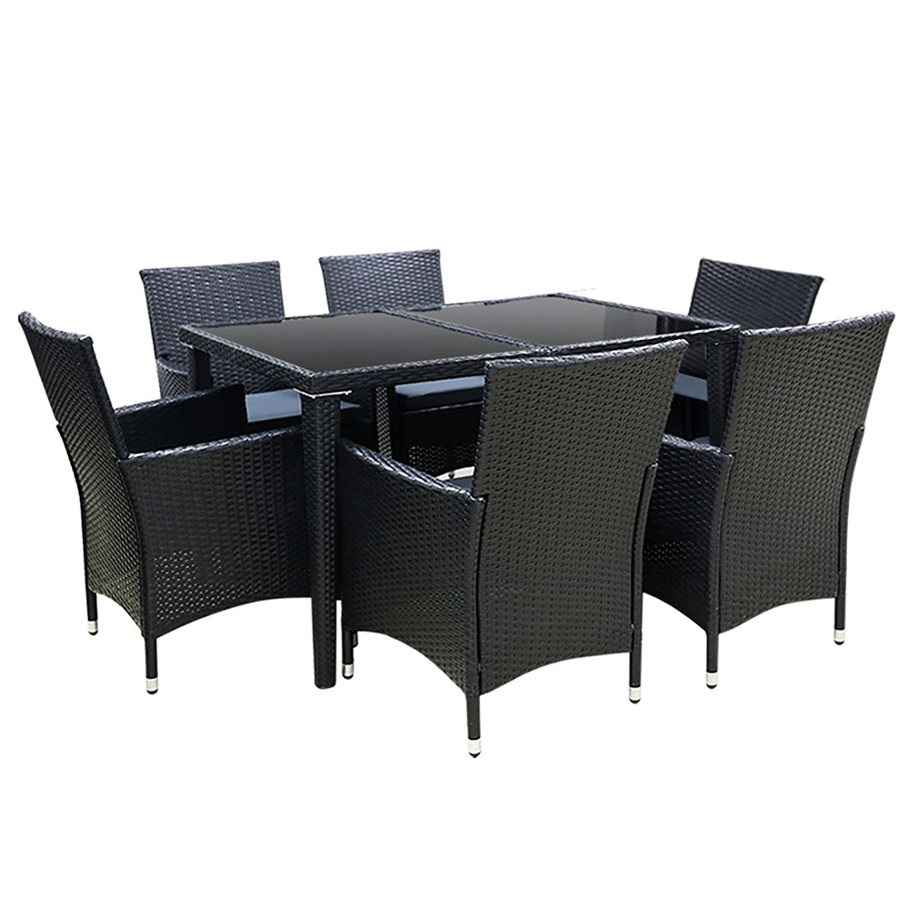 Gardeon Outdoor Furniture 7pcs Dining Set Main image