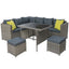 Gardeon Outdoor Furniture Patio Set Dining Sofa Table Chair Lounge