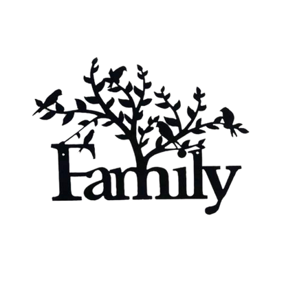 Family Tree - Metal Wall Art