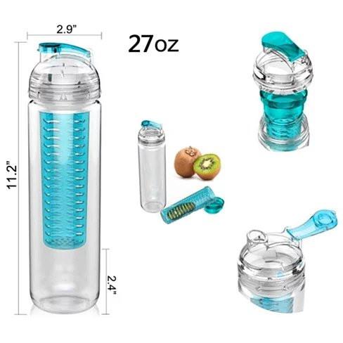 Fruitcola Dome Fruit Infuser Water Bottle