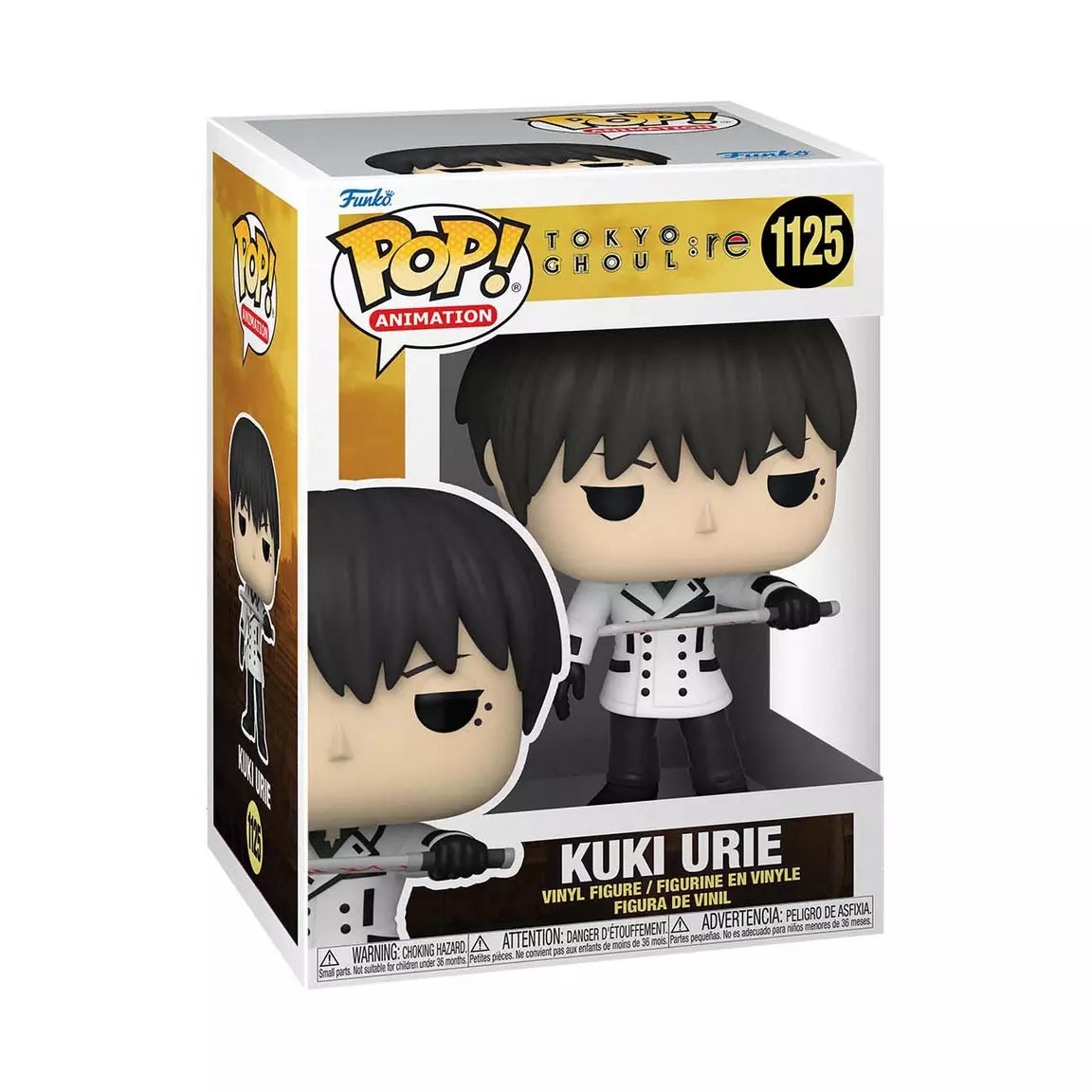 Funko POP! Animation: Tokyo Ghoul:re Kuki Vinyl Figure Secondary image