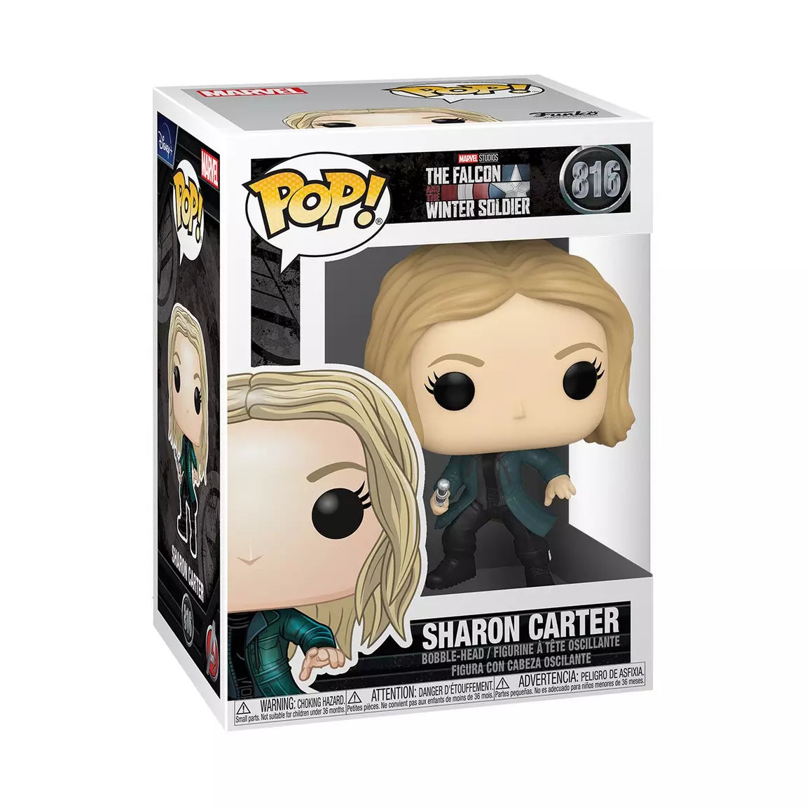 Funko POP! Marvel: The Falcon and the Winter Soldier Sharon Carter Secondary image