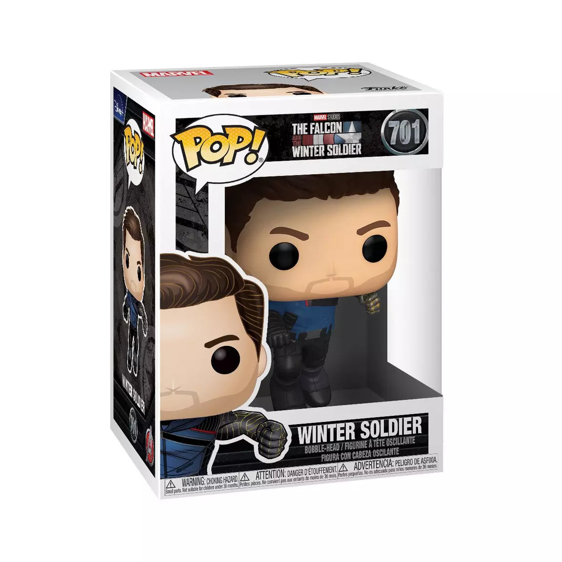 Funko POP! The Falcon and the Winter Soldier: Winter Soldier 5-in Secondary image