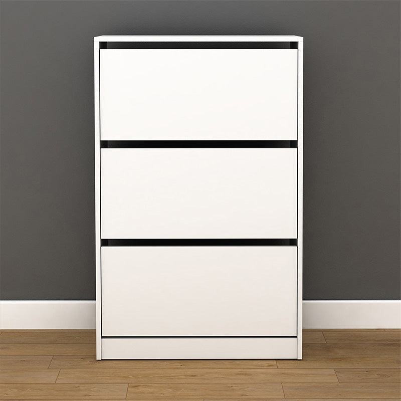 Shoe Rack ANDORRA White 73x26x119cm