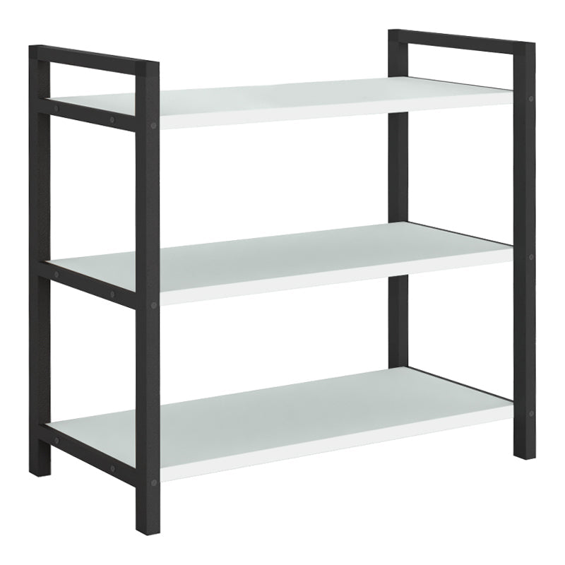 Shoe Rack UTILE 9 pairs Black - White