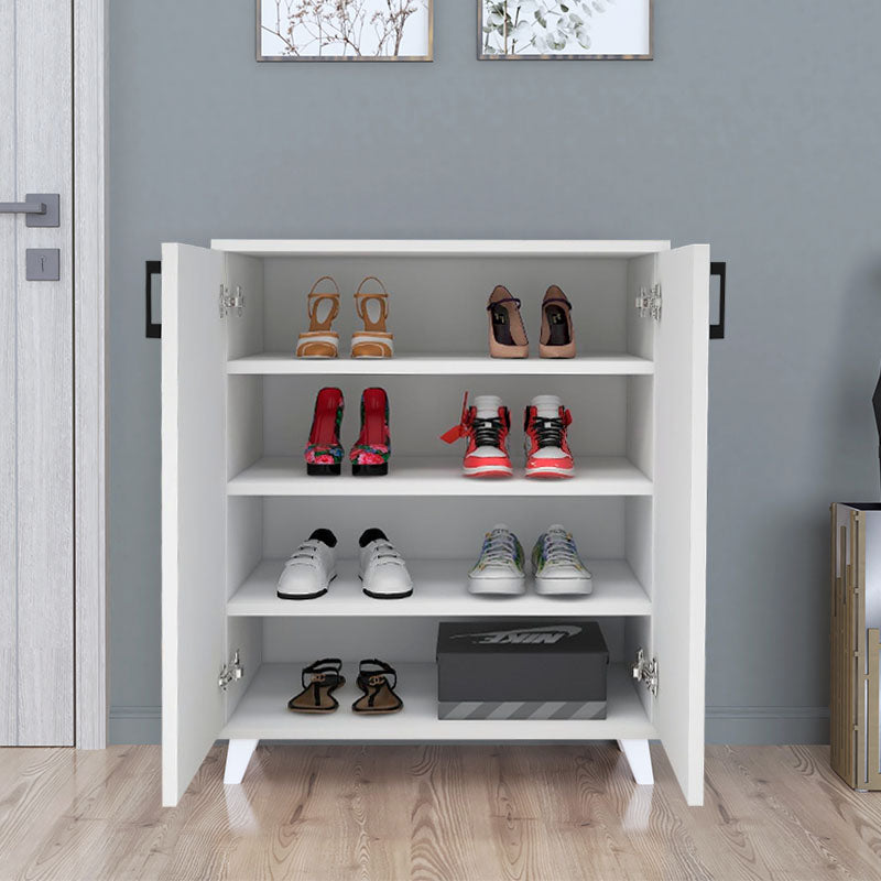 Shoe Rack ICELAND White 72x32,5x88cm