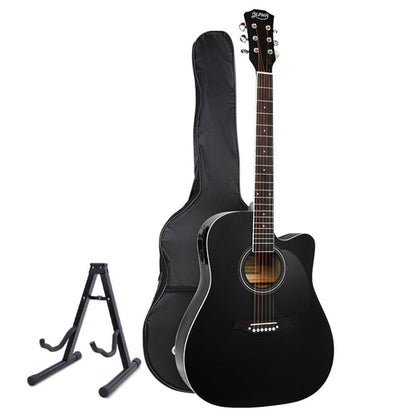 Alpha 41" Inch Electric Acoustic Guitar Wooden Classical Full Size EQ