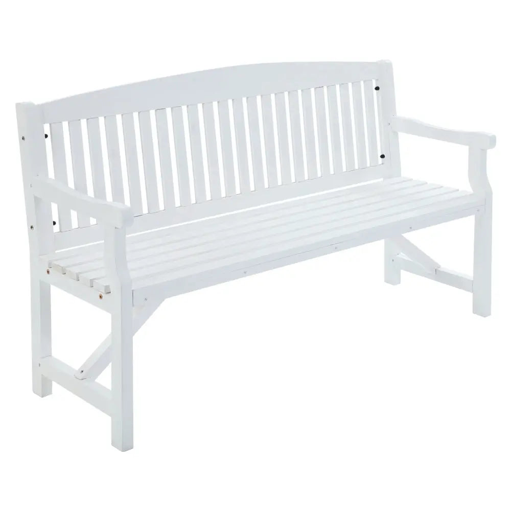 Gardeon Wooden Garden Bench Chair Natural Outdoor Furniture Décor Main image