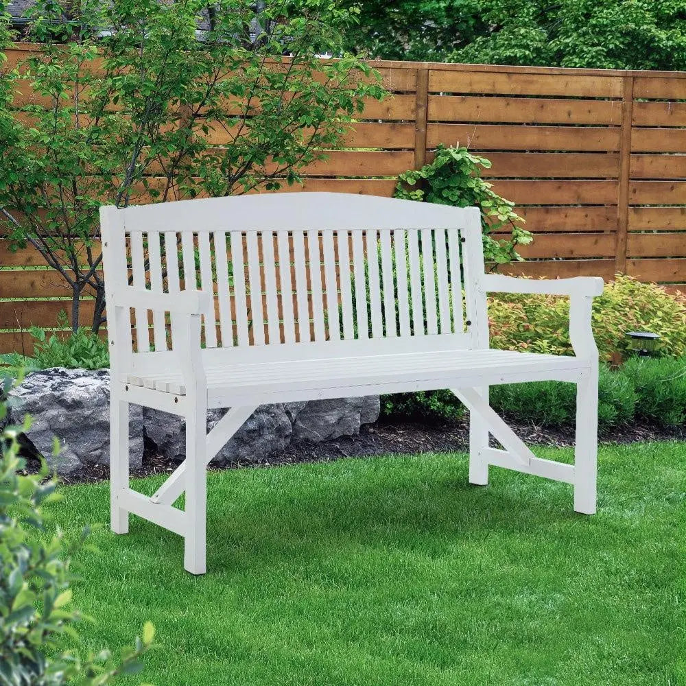 Gardeon Wooden Garden Bench Chair Natural Outdoor Furniture Décor