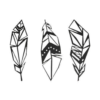 Feathers - Metal Wall Art