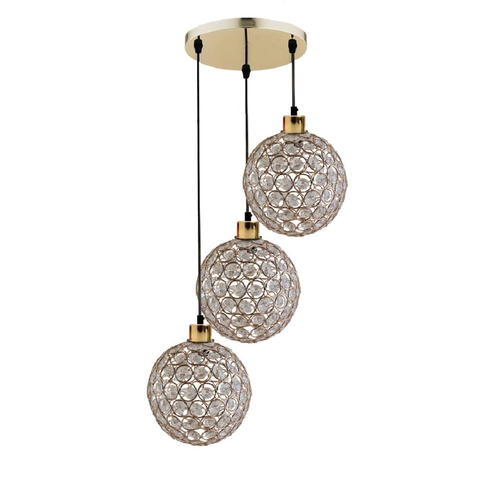 Decorative Glass Pendant Light UK ~1609 Main image