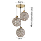 Decorative Glass Pendant Light UK ~1609