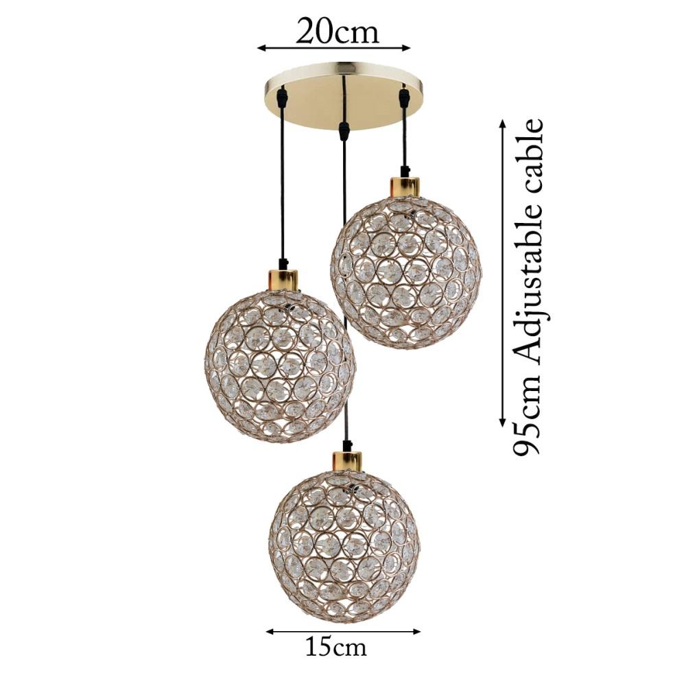 Decorative Glass Pendant Light UK ~1609