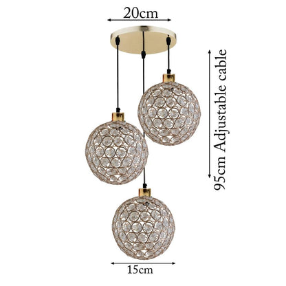 Decorative Glass Pendant Light UK ~1609