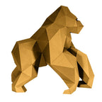 Gorilla 3D Model - Gold Limited Edition