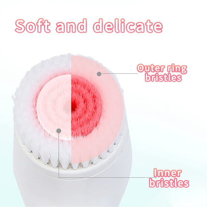 3 In 1 Electric Facial Cleansing Brush Rotating Deep Pore Cleaning