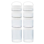 Zunammy Portable Stackable Food Leak Proof Storage Containers ( 2 Pack