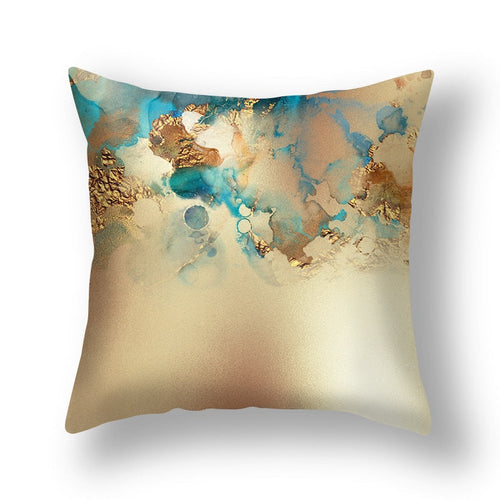 Abstract Geometric Print Cushion Cover for Home Decor