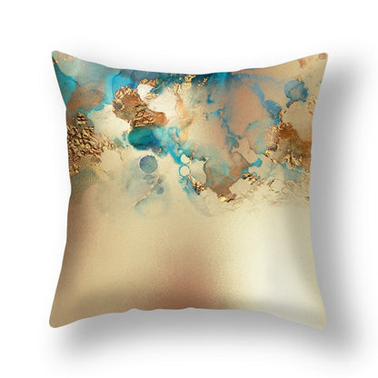 Abstract Geometric Print Cushion Cover for Home Decor