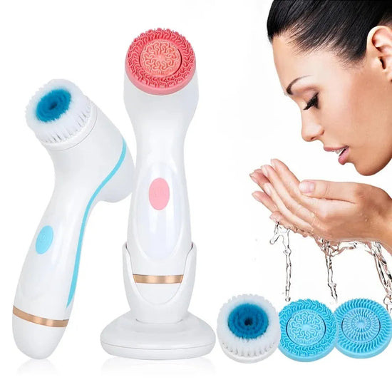 Cleansing Brush Sonic Face Rotating Cleansing Brush Facial Spa System