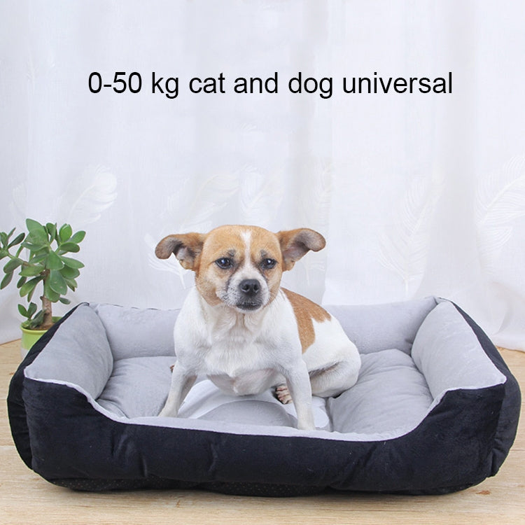 Dog Bone Pattern Big Soft Warm Kennel Pet Dog Cat Mat Blanket,with