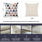 Abstract Black Gold Woman Face Print Cushion Cover