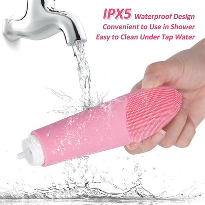 Electric Facial Cleansing Brush For Exfoliating,Massage And Deep