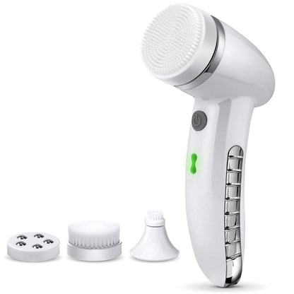 4 In 1 Electric Women Safe Wash Facial Cleansing Brush IPX6 USB Female