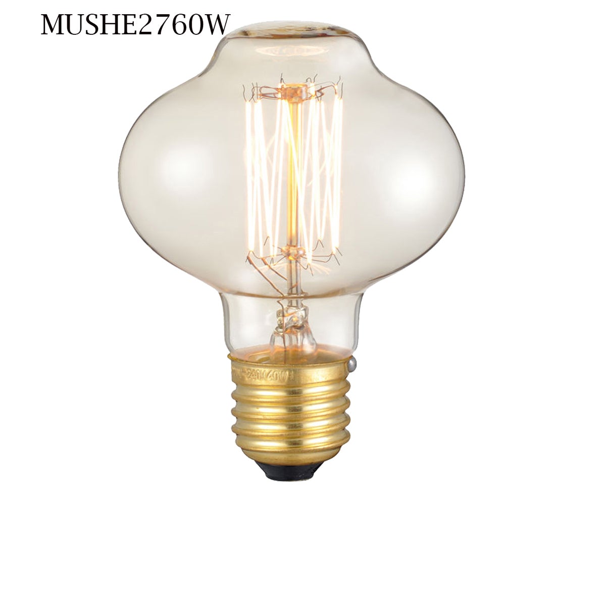 E26 MushRoom 60W Vintage Retro Industrial Filament Bulb~1144