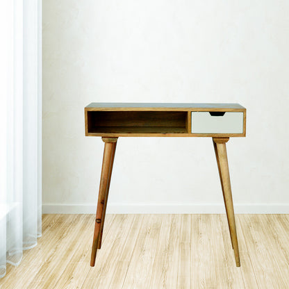 Writing Desk with Hand Painted Drawer