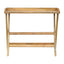 Butler Style Writing Desk with Foldable Legs