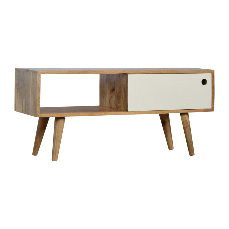 Media Unit with White Painted Sliding Door Secondary image
