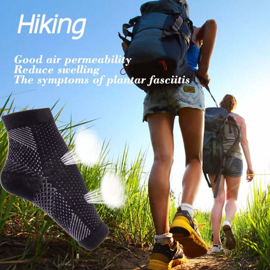 Anti-Fatigue Compression Sock for Improved Circulation, Swelling,