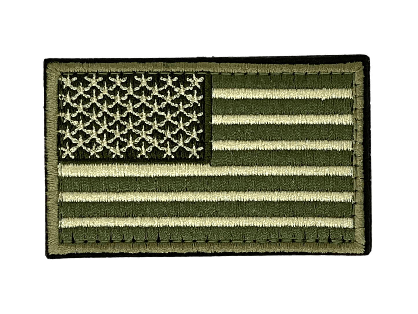 Tactical USA Flag Patch with Detachable Backing