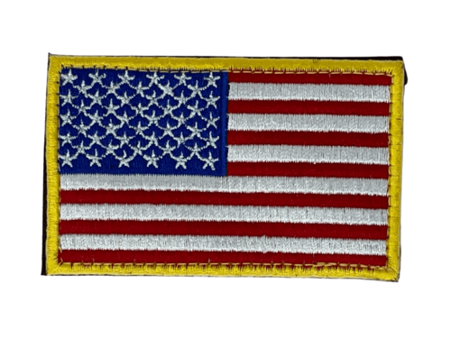 Tactical USA Flag Patch with Detachable Backing