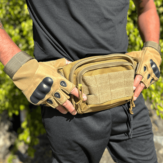 Tactical Fingerless Airsoft Gloves for Outdoor Sports, Paintball, and