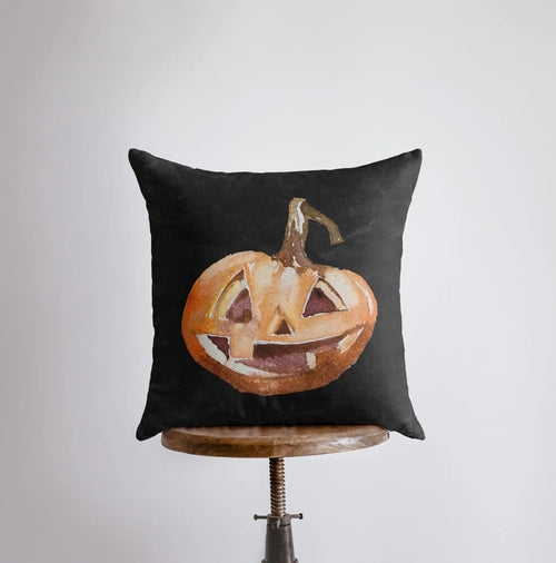 Jack O Lantern Pillow Cover | Fall Décor | Halloween Pillows |