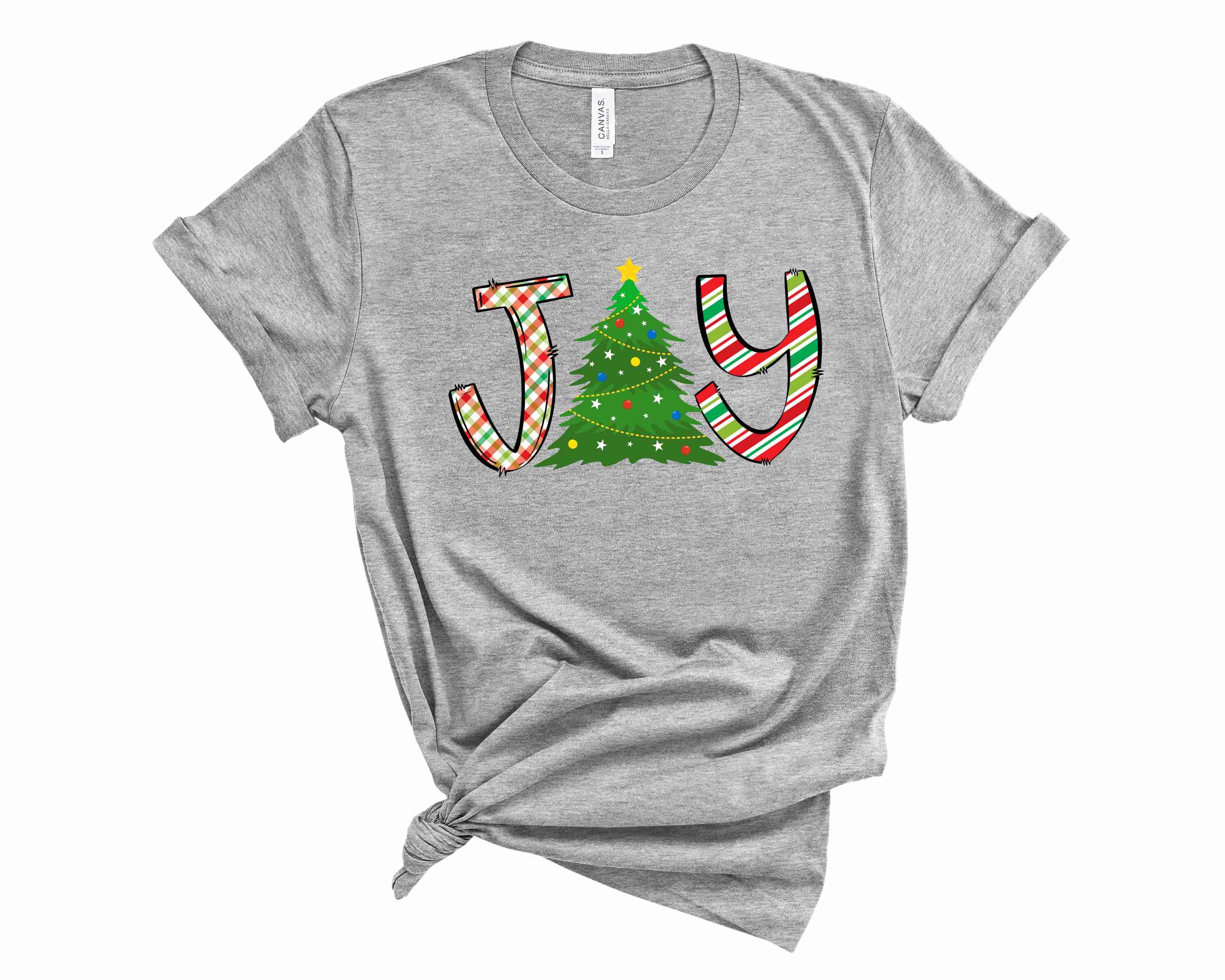 Joy Christmas Tree - Graphic Tee Main image