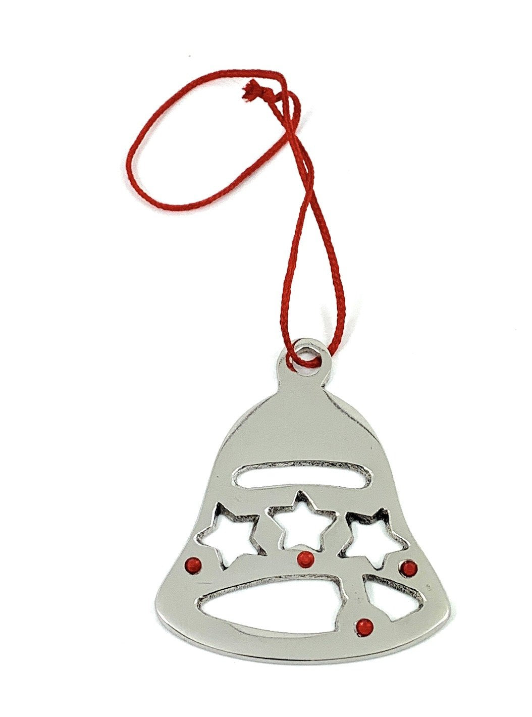 Jingle Bell Christmas Tree Ornaments Decorations Set of 4 Main image