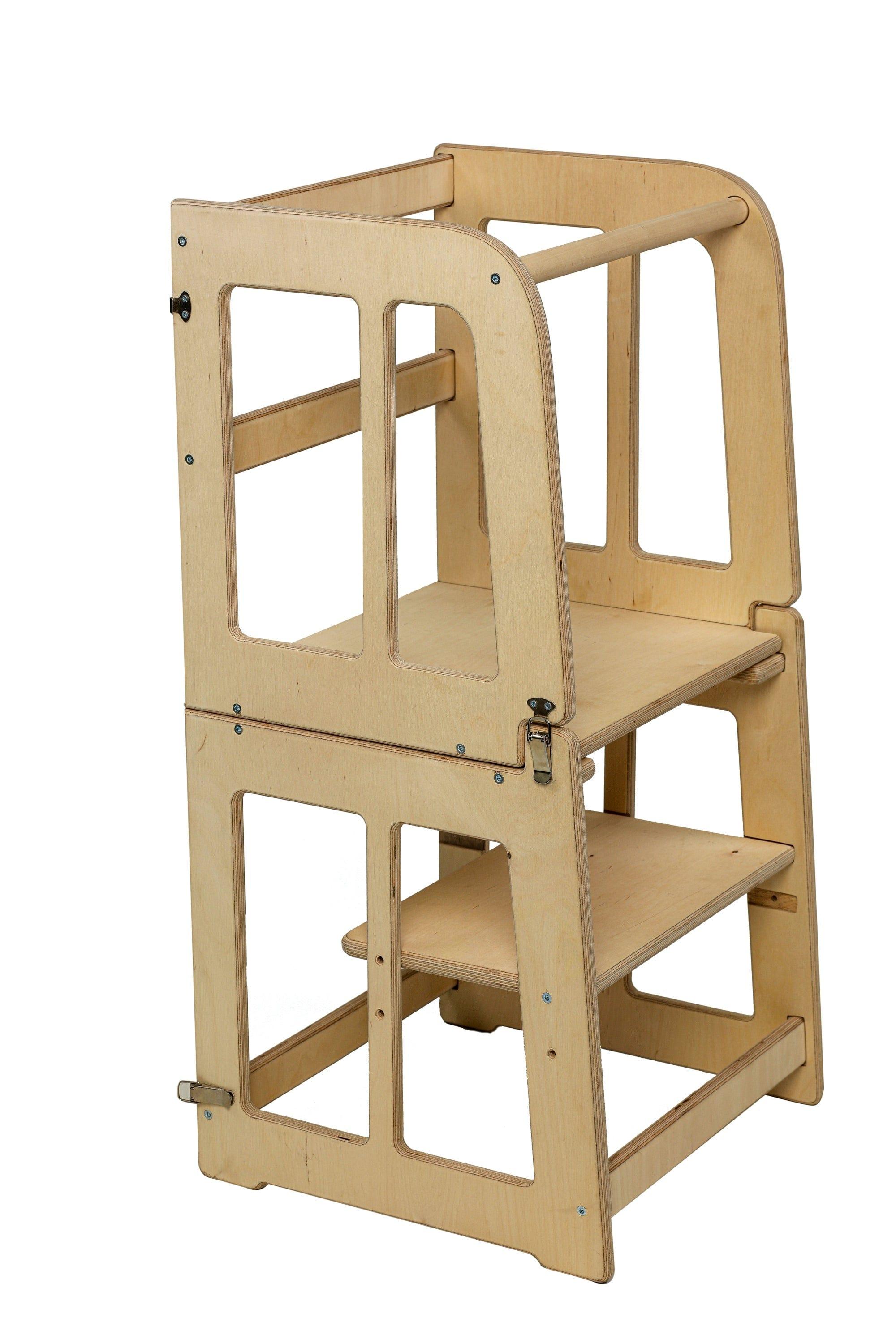 2in1 Montessori Learning Tower & Desk Main image