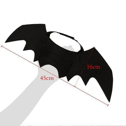 Halloween Cat Costume Small Pet Cat Bat Wings