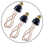 3 Pack Retro LED 8W Soft Filament E27 Decorative Industrial Light~1005