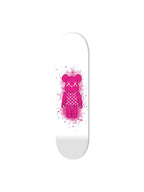 Diamonds Pink Toy Figure Skateboard