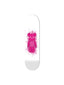 Diamonds Pink Toy Figure Skateboard
