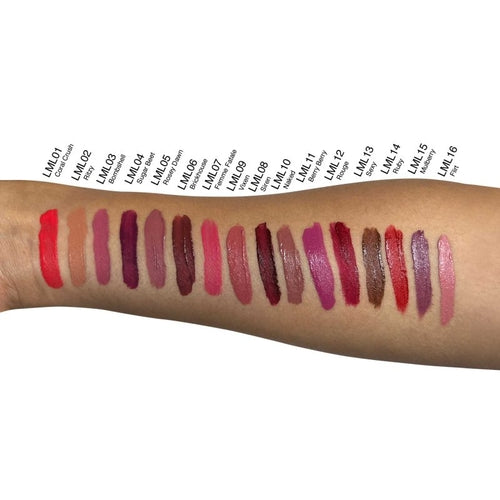 Liquid to Matte Lipstick - Rouge - LML12 | Paraben free, Gluten free,